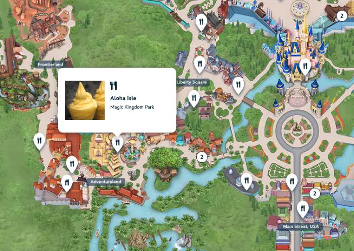 Aloha Isle - Map